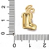 Brass Micro Pave Cubic Zirconia Pendants KK-I383-01G-04-3