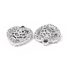 Alloy Rhinestone Charms ALRI-C008-06P-2