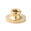 Golden Tone Wax Seal Brass Stamp Heads AJEW-U008-02G-21-3