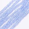 Transparent Glass Beads Strands EGLA-K010-A04-1