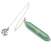 Natural Green Aventurine Dowsing Pendulum Big Pendants PW-WG9E0C0-02-1