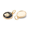 Brass Enamel Pendants KK-S356-534-NF-2