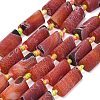 Natural Weathered Agate Beads Strands G-A321-F02-01C-2
