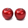 Spray Paint Opaque Resin Beads RESI-C073-02A-1