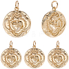 12Pcs Brass Pendants KK-BBC0024-99-1
