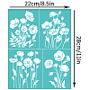 Self-Adhesive Silk Screen Printing Stencil DIY-WH0338-294-2