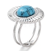 Ion Plating(IP) 304 Stainless Steel Ring RJEW-B059-07P-03-1
