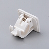 (Clearance Sale)Plastic Self Adhesive Curtain Rod Hanger FIND-WH0070-01-3
