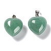 Natural Green Aventurine Pendants X-G-I311-A06-2