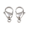 Tarnish Resistant 304 Stainless Steel Lobster Claw Clasps X-STAS-G035-H-1