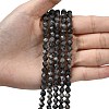 Natural Larvikite Beads Strands G-Z119-A32-01-2