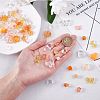 150 Pieces Random Rose Acrylic Beads Bear Pastel Spacer Beads Butterfly Loose Beads for Jewelry Keychain Phone Lanyard Making JX543I-4