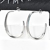 304 Stainless Steel Stud Earrings EJEW-F361-22P-3
