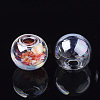 Round Handmade Blown Glass Globe Ball Bottles X-BLOW-R002-16mm-AB-2