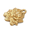 304 Stainless Steel Pendants STAS-C168-02D-G-2