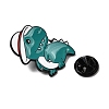 Dinosaur with Hat Enamel Pins JEWB-D310-08EB-03-3