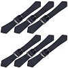 6 Sets PU Leather Toggle Buckles FIND-CL0002-15A-1