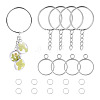 5Pcs 304 Stainless Steel Open Back Bezel Pendants STAS-TAD0001-01A-1