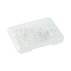 60Pcs 3 Colors Eco-Friendly Plastic Earring Hooks STAS-FS0001-61-6