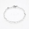 304 Stainless Steel Chain Bracelets BJEW-P236-07P-1