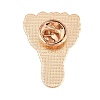 Sports Badminton Enamel Brooches JEWB-I063-03KCG-01-2