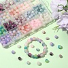 Crackle Glass Beads Strands GLAA-YW0004-76-2