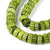 Handmade Millefiori Glass Beads Strands X-LAMP-T021-27B-07-3
