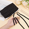 Flat Polyester Wide Elastic Cord OCOR-WH0100-22A-3