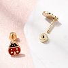 304 Stainless Steel Stud Earrings EJEW-F396-02D-G-4