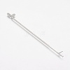 Iron Beading Needle X-TOOL-WH0095-04-2