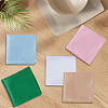 10Pcs 5 Colors Imitation Silk Men's Suit Square Scarf AJEW-CY0002-34B-7