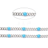304 Stainless Steel Enamel Curb Chains CHS-P013-01P-03-2