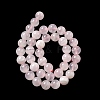 Natural Pink Calcite Beads Strands G-Z103-A01-10mm-3