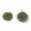 Faux Mink Fur Ball Decoration FIND-S267-3.5cm-05-2