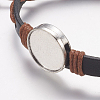Genuine Cowhide Bracelet Making X-MAK-S059-24E-2