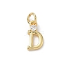 Brass Pave Clear Cubic Zirconia Charms KK-A273-01G-D-1