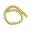 Baking Paint Glass Enamel Beads LAMP-R004-05J-2