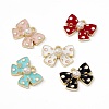 Alloy Enamel Pendants PALLOY-P287-05LG-1