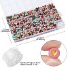 DIY Letter Stretch Bracelet Making Kit DIY-YW0007-60D-3