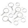 5Pcs 304 Stainless Steel Open Back Bezel Pendants STAS-TAD0001-01E-2
