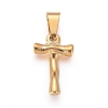 304 Stainless Steel Pendants X-STAS-F235-01G-T-1