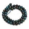 Natural Chrysocolla Beads Strands G-G475-A03-8mm-3
