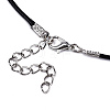 Waxed Cotton Cord Necklace Making LS-X-MAK-S034-001-4