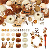 Silicone Beads Round Rubber Bead 15MM Loose Spacer Beads for DIY Supplies Jewelry Keychain Making FIND-TA0008-90B-2