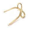 Brass Stud Earring Finding LS-KK-U061-14B-G-3