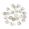 Transparent Spray Painted Glass Beads X1-EGLA-N018-4mm-03-2
