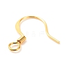 Brass Earring Hooks KK-F824-015A-G-3