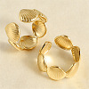 304 Stainless Steel Cuff Open Rings AG3815-2-2