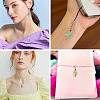 20Pcs 4 Styles Glass Ice Cream Pendants PALLOY-TAC0242-02-8