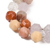 Natural Rutilated Quartz Beads Strands G-O201B-151H-3